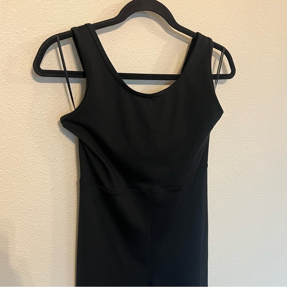 Carbon38 Flow Jumpsuit Black Activewear Workout Women’s Medium View 4